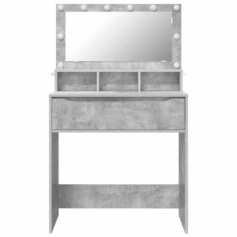 Dressing Table, Concrete Grey