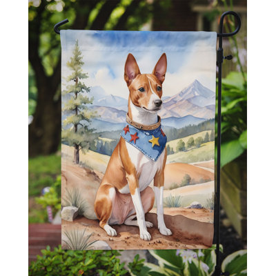 Drapeau Cowboy Welcome Garden