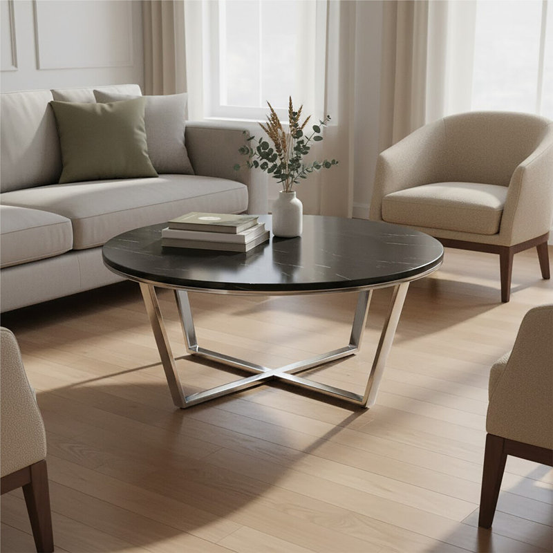 Aguilera Cross Legs Coffee Table