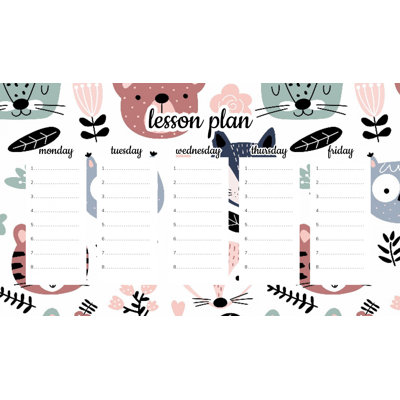 Magnetic Lesson Plan Forest Animals