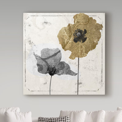 «Poppy Ville II» par Jadaya, impression sur toile tendue