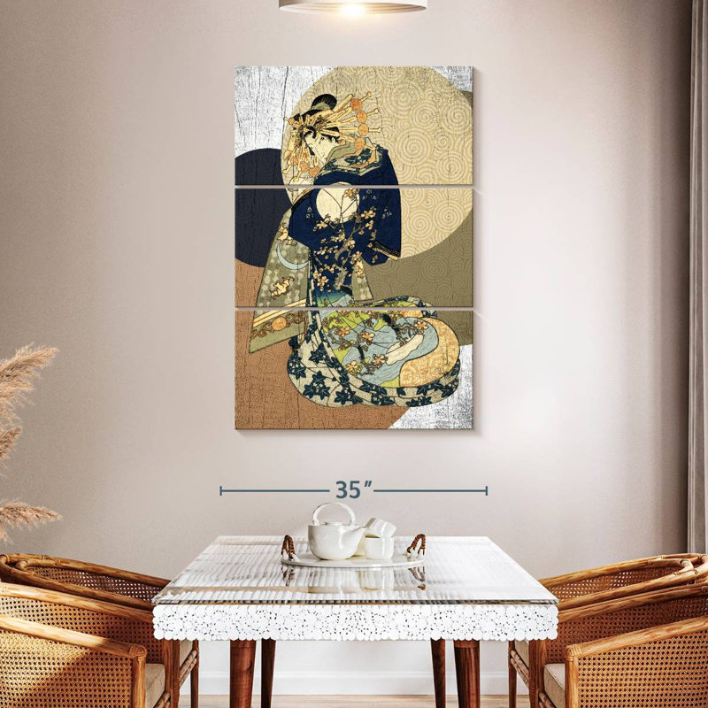 Leisha Geisha Kimono, H 50 po x l 32 po