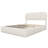 Lamb Wool-Like Fabric Platform Bed, Warm Upholstery Bed Frame For Bedroom-1874407113-1874407114