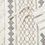 Housse de couette très grand en coton avec chenille - motifs géométriques multicolores, fermeture à boutons, motifs de décor de chambre à coucher, taies décoratives à chevauchement, doux et confortable-127242554
