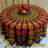Lawhon Cotton Sanganer Peacock Mandala Tablecloth-1447709051