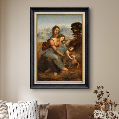 " Virgin, Child And Saint Anne " by Leonardo Da Vinci