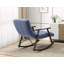 Velvet Rocking Chair-834890705