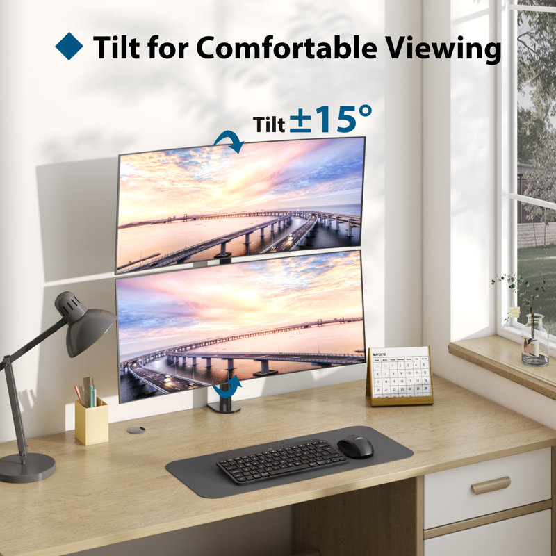 Symple Stuff Multi-Screen Desktop Mount