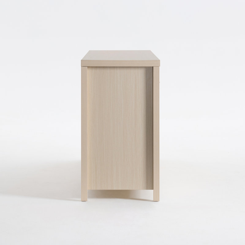 152cm W 7 - Drawer Chest of Drawers, Ivory White
