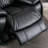 40.6" Wide Modern Diamond Home Theater Recliner With Power Button And USB (Set of 4)-74539943