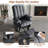 360°Swivel Glider Rocking Recliner Chair With Ottoman-474788387