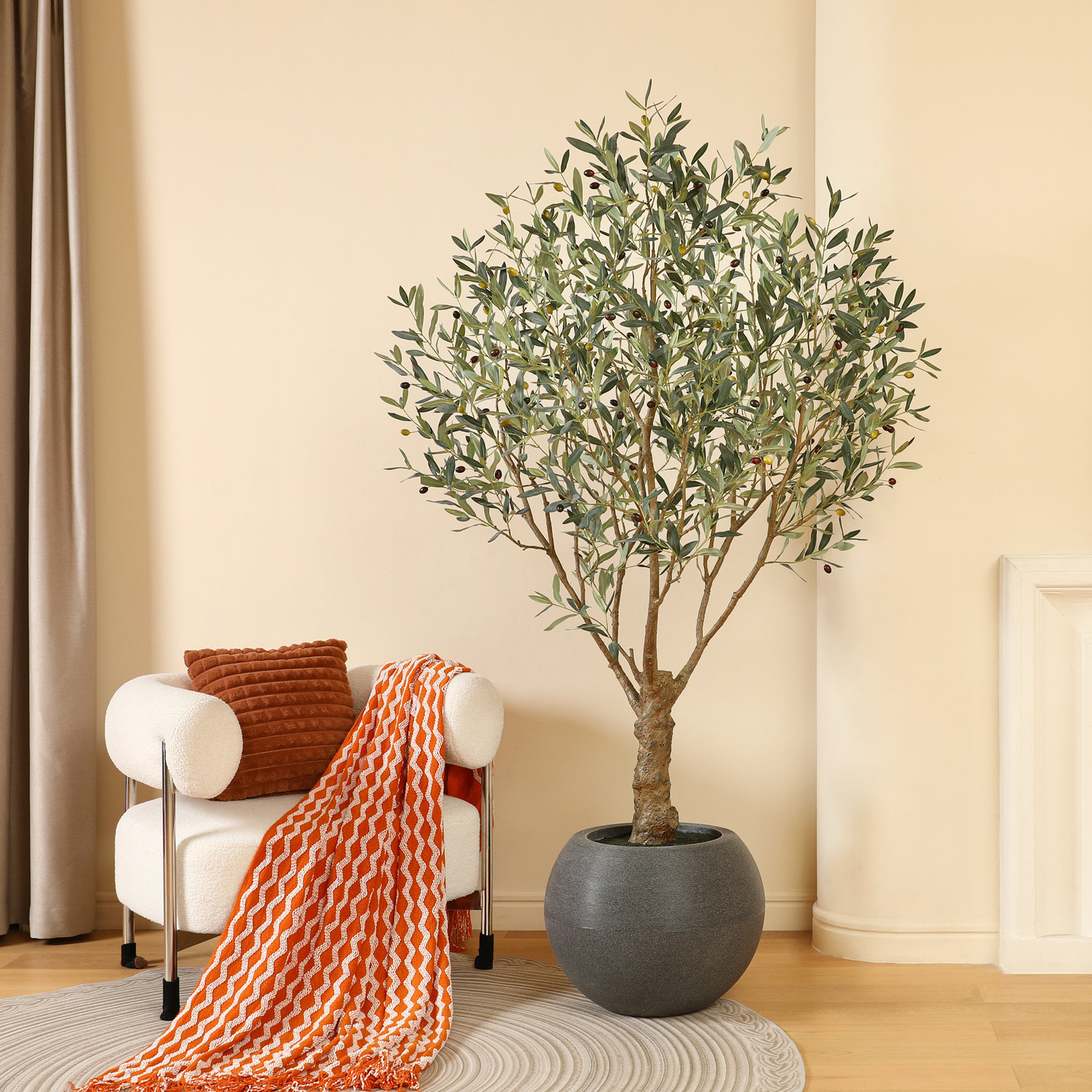 Akita 84" Olive Tree in Planter
