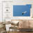 Kerner White Feather On Blue-107854686