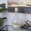 Vase en verre transparent style bord de mer
