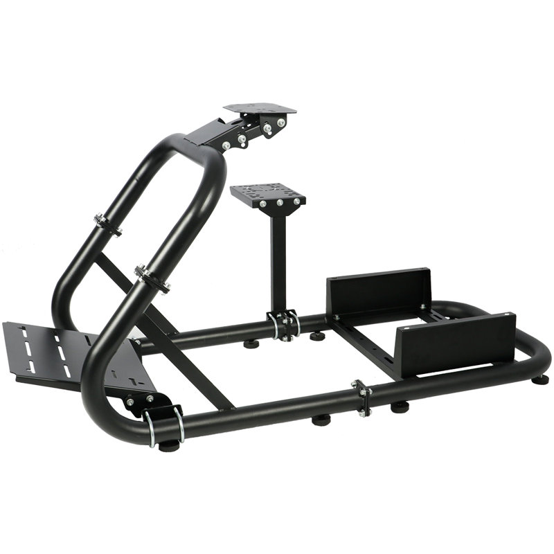 Anman Racing Simulator Cockpit Stand fit Logitech Thrustmaster NO Seat Steering Wheel Pedal Shifter