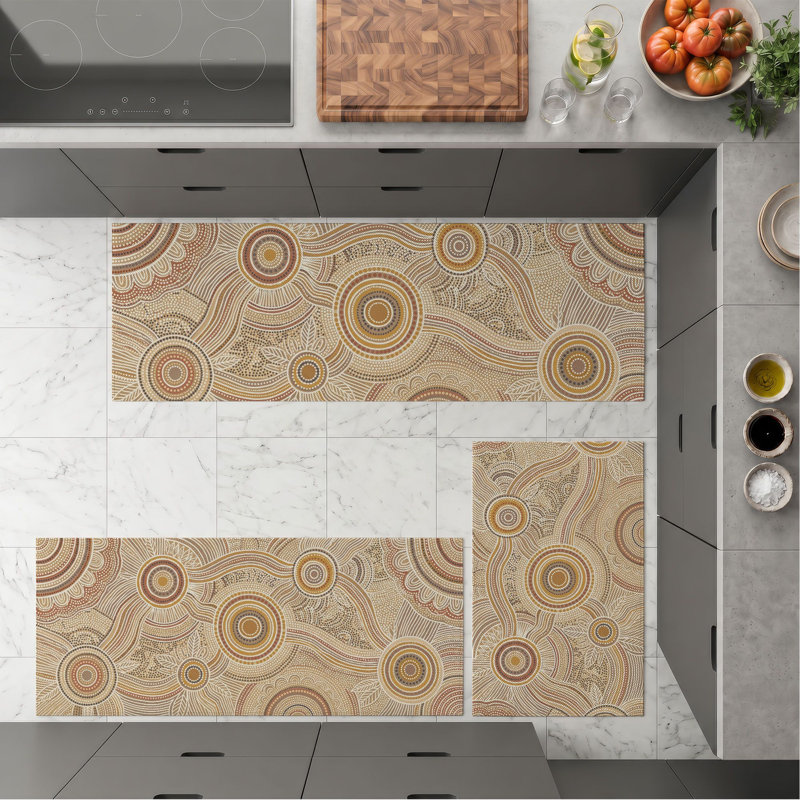 Tapis de cuisine lavables antidérapants