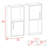 Oba 2-Pc Wall-Mounted Bathroom Medicine Cabinet With Open And Closed Storage-2071774624