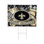 New Orleans Saints Yard Sign, Holiday