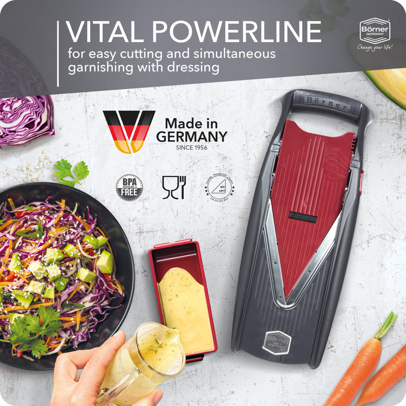 Borner Vital Mandoline, Basic Set