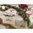 Pohlman Embroidered Christmas Tree Design Holiday Linen Blend Tablecloth-279858984