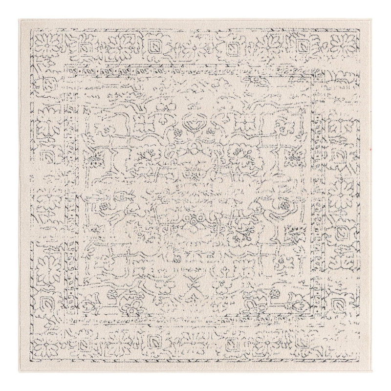 Alresford Oriental Indoor Rug, Square 5'1"