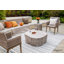 DAINTREE Concrete Coffee Table in Wood Look 106 x 100 x 35.6 cm-102714936