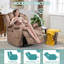 Fauteuil inclinable rembourré Kyneshia-350382997