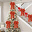 6 pièces de décoration de Noël, nœuds d'arbre de Noël faits à la main, décorations de Noël pour la maison-477283083