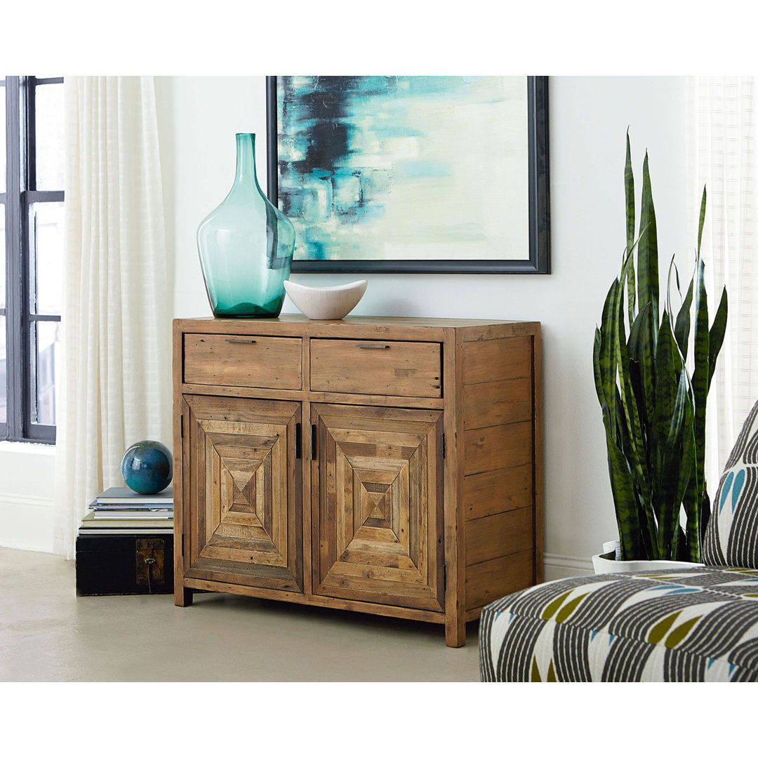 Gerke Solid Wood Accent Cabinet Beachcrest Home™