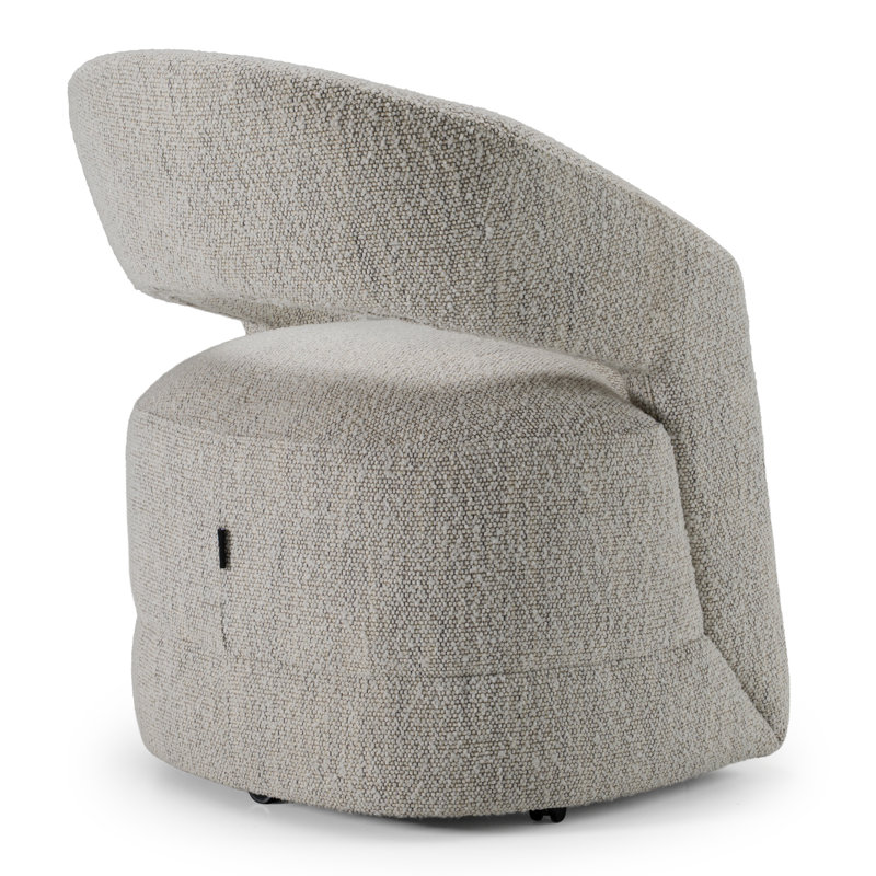 Stewartville - Modern Light Grey Fabric Dining Chair