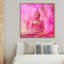 Bouddha rose - impression sur toile tendue-66812717-66812720