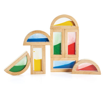 Sand Rainbow Blocks Learning Toy