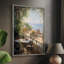 Reproduction encadrée FLORAL Series DCCXL III - bois massif-534474629