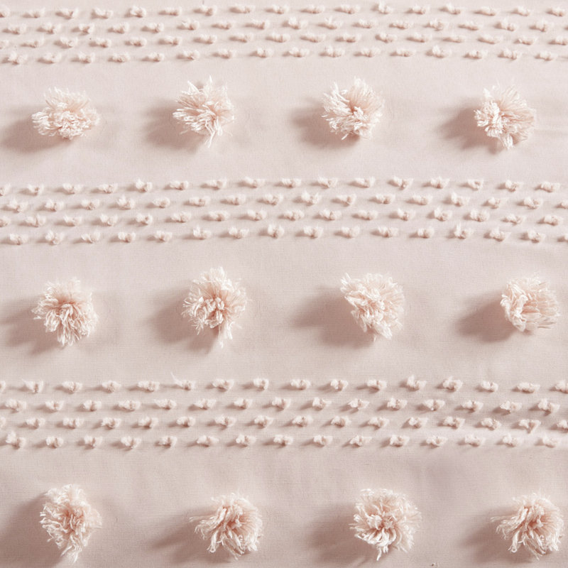 Full/Queen Bed Comforter - And Fabric Treatment, Full Comforter + 2 Additional Pieces, Pink
