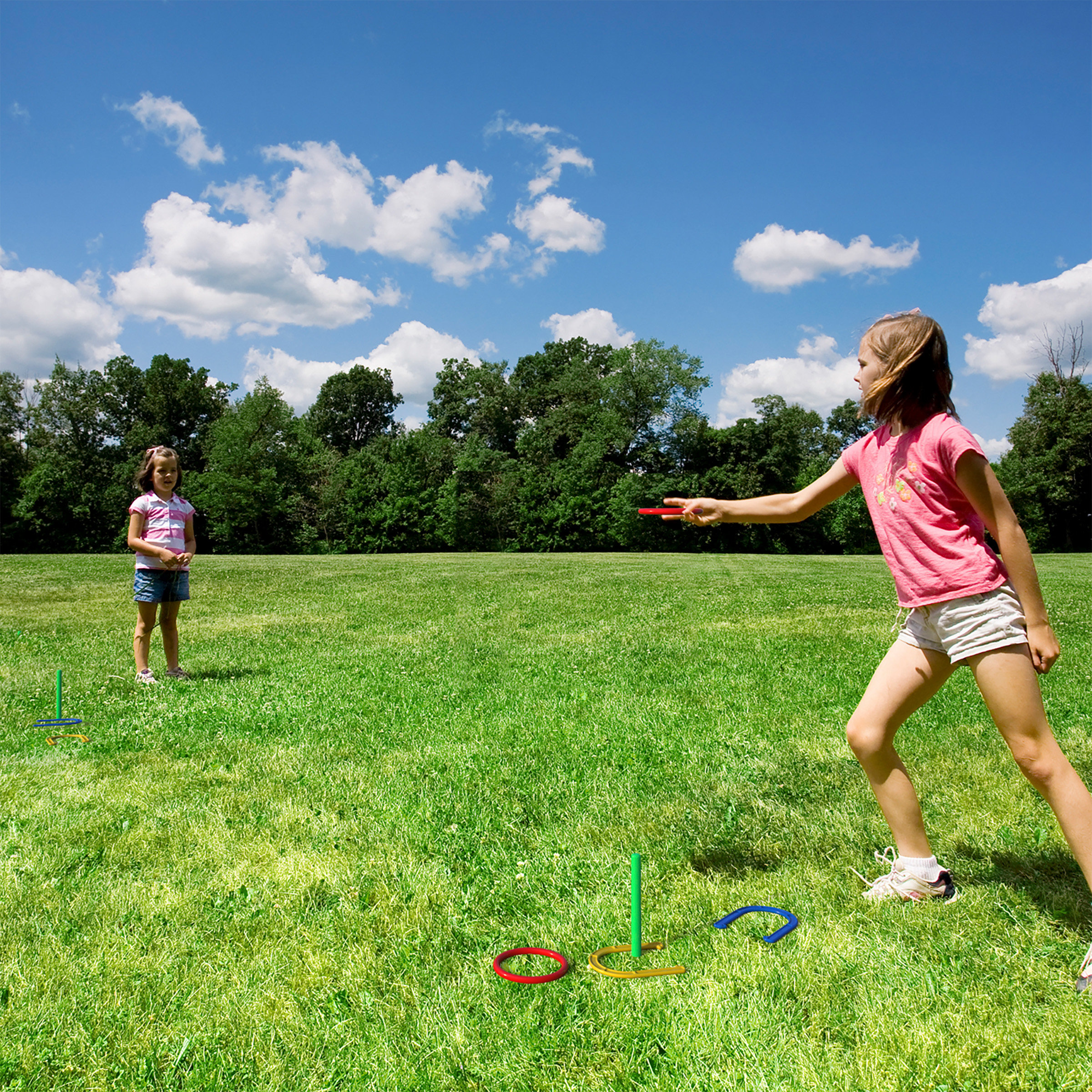 Hey! Play! Hockey Ring Toss Game