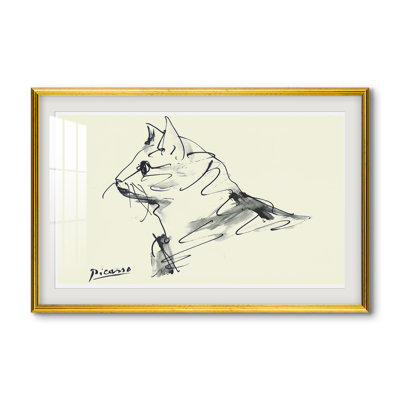 Le Chat, vers 1961 - Pablo Picasso - Estampe encadrée sur mesure