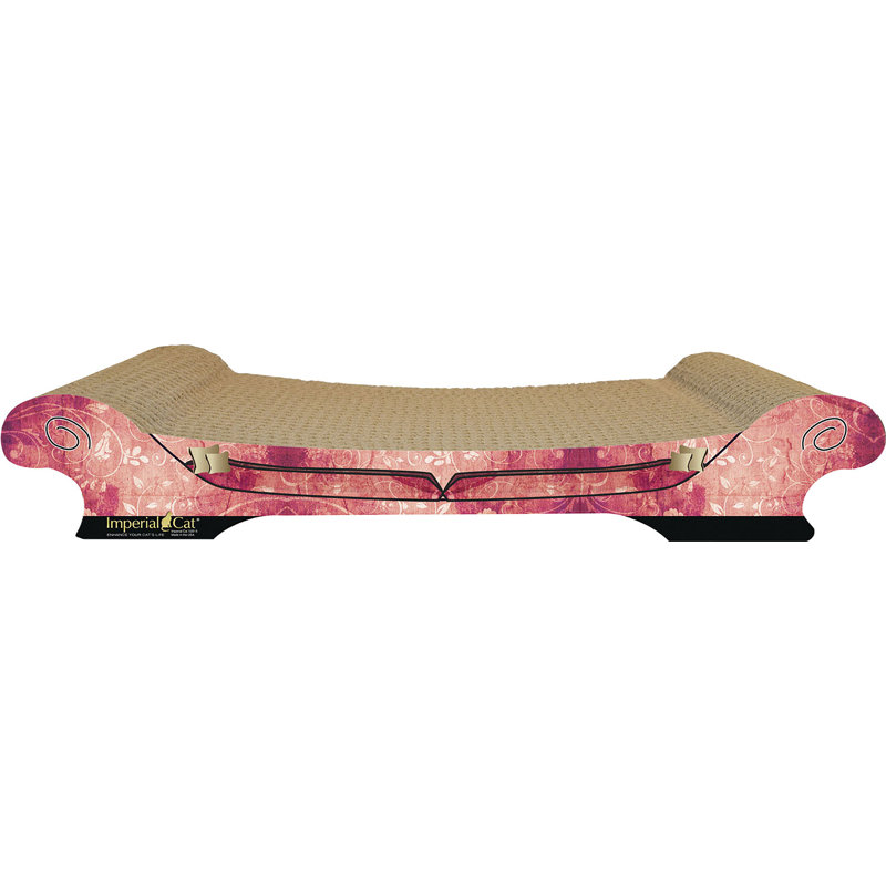 Planche à gratter en papier recyclé comfort canapé Anton, Rouge antique