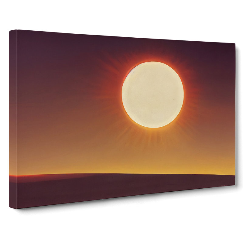 Harmonious Sunset - Wrapped Canvas, 50cm H x 76cm W x 3cm D
