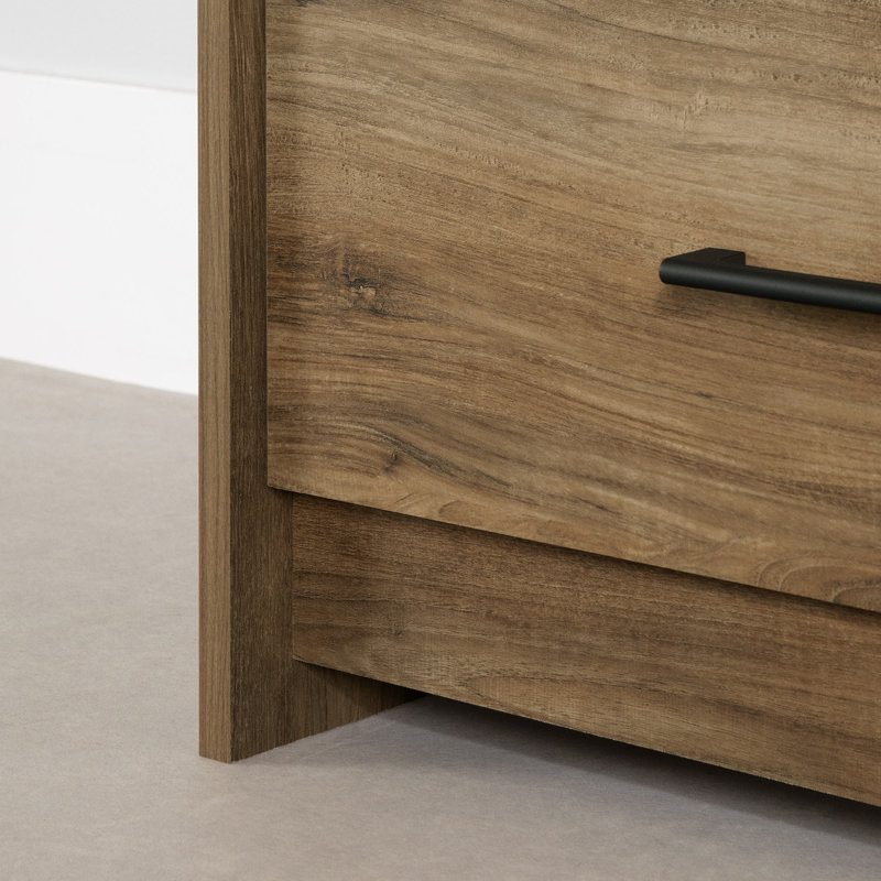 Commode 6 tiroirs Londen, Brown