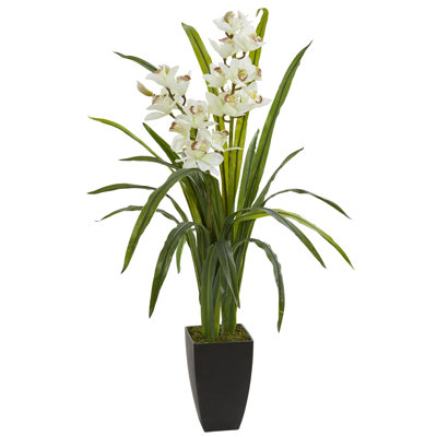 Orchidée cymbidium artificielle