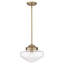 Luminaire suspendu de style école à 1 lumière Ingalls -1827169848-1827169849
