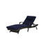 Méridienne d'extérieur pour 2 personnes - Structure en acier galvanisé, rouille inclinable Weather 2 - Confortable pour la plage et la piscine
