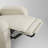 Oversized Genuine Leather Zero Wall Power Recliner with Adjustable Headrest-855428967