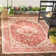 Danya Oriental Red/Cream Indoor / Outdoor Area Indoor/Outdoor Area Rug
