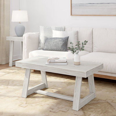 Cathelyne Solid Wood Single Coffee Table