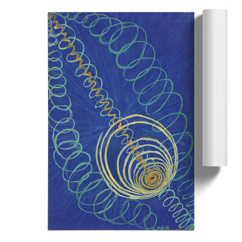 Primordial Chaos No.16 by Hilma Af Klint - Unframed Graphic Art, 84cm H x 59cm W x 0.1cm D