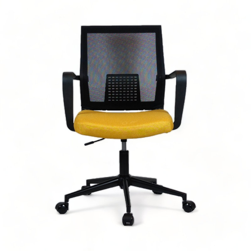 Cashay Foam Padding Office Chair, Yellow