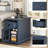 Binyameen 1 Drawer Nightstand for Bedroom with Storage and Built-in outlets-64436400-41996189
