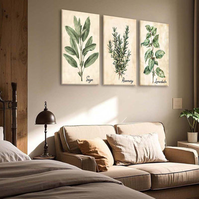 3 Piece Wrapped Canvas Print
