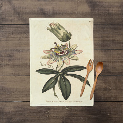 Common Passion Flower - Botanical Tea Towel